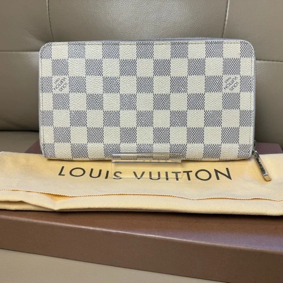 Louis Vuitton Zippy Organizer Damier Azur canvas - Picture 3 of 15